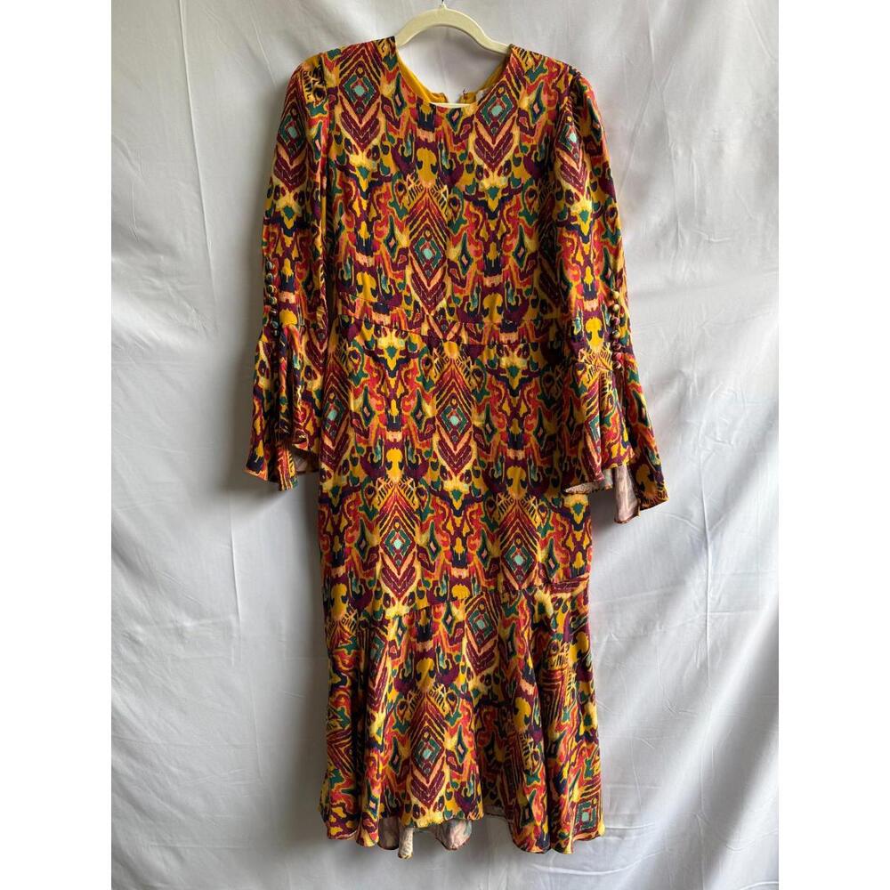 Prabal Gurung Marigold Rania Dress Size 8 fabric pull - Picture 4 of 15